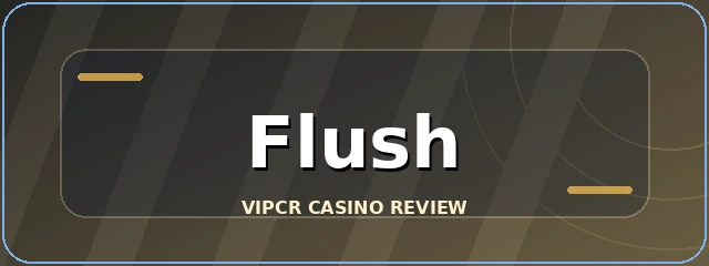Flush casino logo